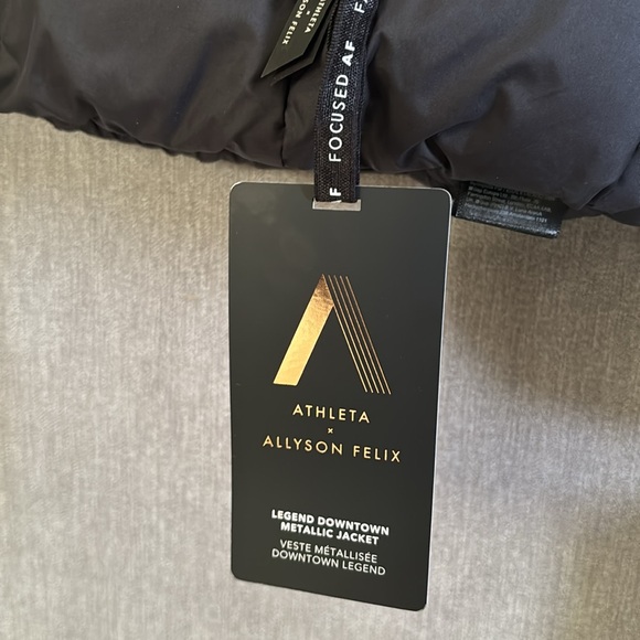 Athletes x Allyson Felix Legend Downtown Metallic Jacket - Picture 2 of 4